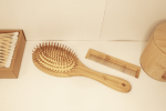 Cushioned Bamboo Hair Brush- Oval