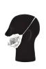 Disposable Polypropylene Beard Net Covers with Elastic Bands
