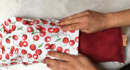 Hot Cherry Cervical Neck Pillow