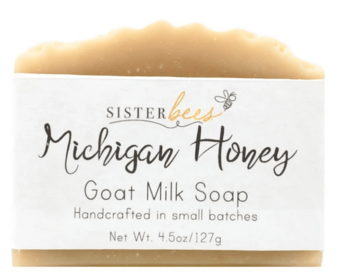 Michigan Honey Goat's Milk Soap (4.5oz)