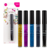 LUKKY Peel-off nail polish, set of 7 x 0.19 fl.oz.