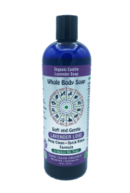 Organic Castile Liquid Soap, Lavender 6 pack (16 oz)