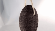 2 - Natural Black Volcanic Lava Rock Pumice Stone