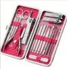 Manicure set 16 instruments in each set - Gold Case