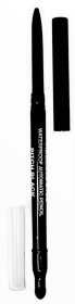 Indelible Eyes Waterproof Automatic Pencil Pitch Black Net. Wt .28G