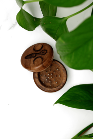 Goddess Wooden Herb Grinder