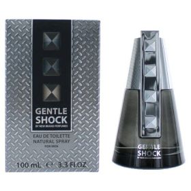 Gentle Shock by New Brand, 3.3 oz EDT Spray for Men