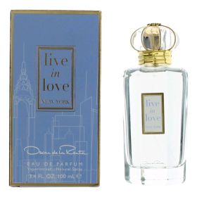 Live In Love New York by Oscar De La Renta, 3.4 oz EDP Spray for Women