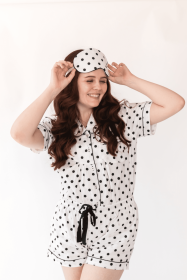 Zen Eye-Mask (Color: Classic Dots, size: One Size)