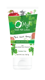 O My! Goat Milk Lotion - Made with Farm-Fresh Goat Milk - Free of Parabens & More - Shea Butter and Vitamin E - Leaping Bunny Certified - Handcrafted (size: 2oz White Squeeze Tube)