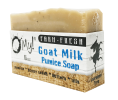 O My! Goat Milk Pumice Soap - Made with Farm-Fresh Goat Milk - Moisturizes skin with Natural Alpha Hydroxy Acids in Goat Milk - Free of Parabens & Mor