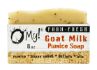 O My! Goat Milk Pumice Soap - Made with Farm-Fresh Goat Milk - Moisturizes skin with Natural Alpha Hydroxy Acids in Goat Milk - Free of Parabens & Mor