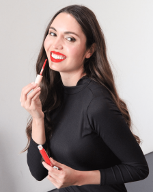 2020 New Pudaier Duo Lip Liner & Matte Liquid Lipstick (Color: #09 Cherry Red)