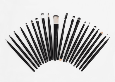 Zaina Makeup Brush Set (Color: Black)