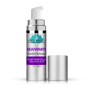 Watts Beauty Youthful Rebound Mature Skin Rejuvenating Serum for Face with Renewing Plant Stem Extracts, Hyaluronic Acid, Super Antioxidant Astaxanthi (size: 1 oz)