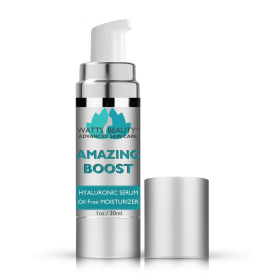 Watts Beauty Amazing Boost Dual Weight Pure Hyaluronic Acid Serum Plumps and Smooths for Supple Skin that Bounces Back - Synergistic Medium and Low We (size: 1 oz)