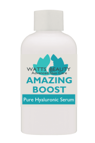 Watts Beauty Amazing Boost Dual Weight Pure Hyaluronic Acid Serum Plumps and Smooths for Supple Skin that Bounces Back - Synergistic Medium and Low We (size: 5 oz)