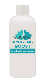 Watts Beauty Amazing Boost Dual Weight Pure Hyaluronic Acid Serum Plumps and Smooths for Supple Skin that Bounces Back - Synergistic Medium and Low We (size: 9.5 oz)